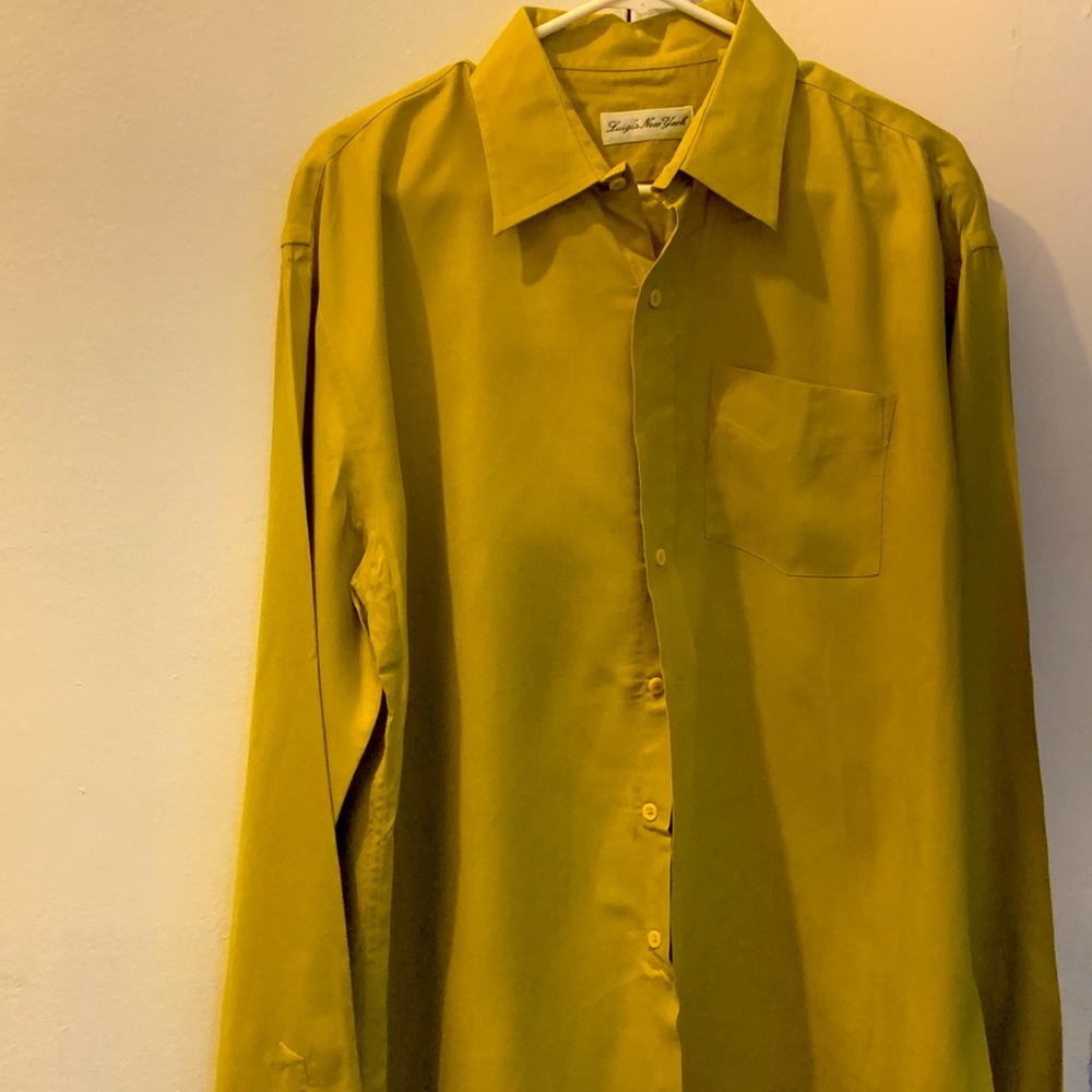 Luigi’s New York Men’s button down dress shirt. Size 16